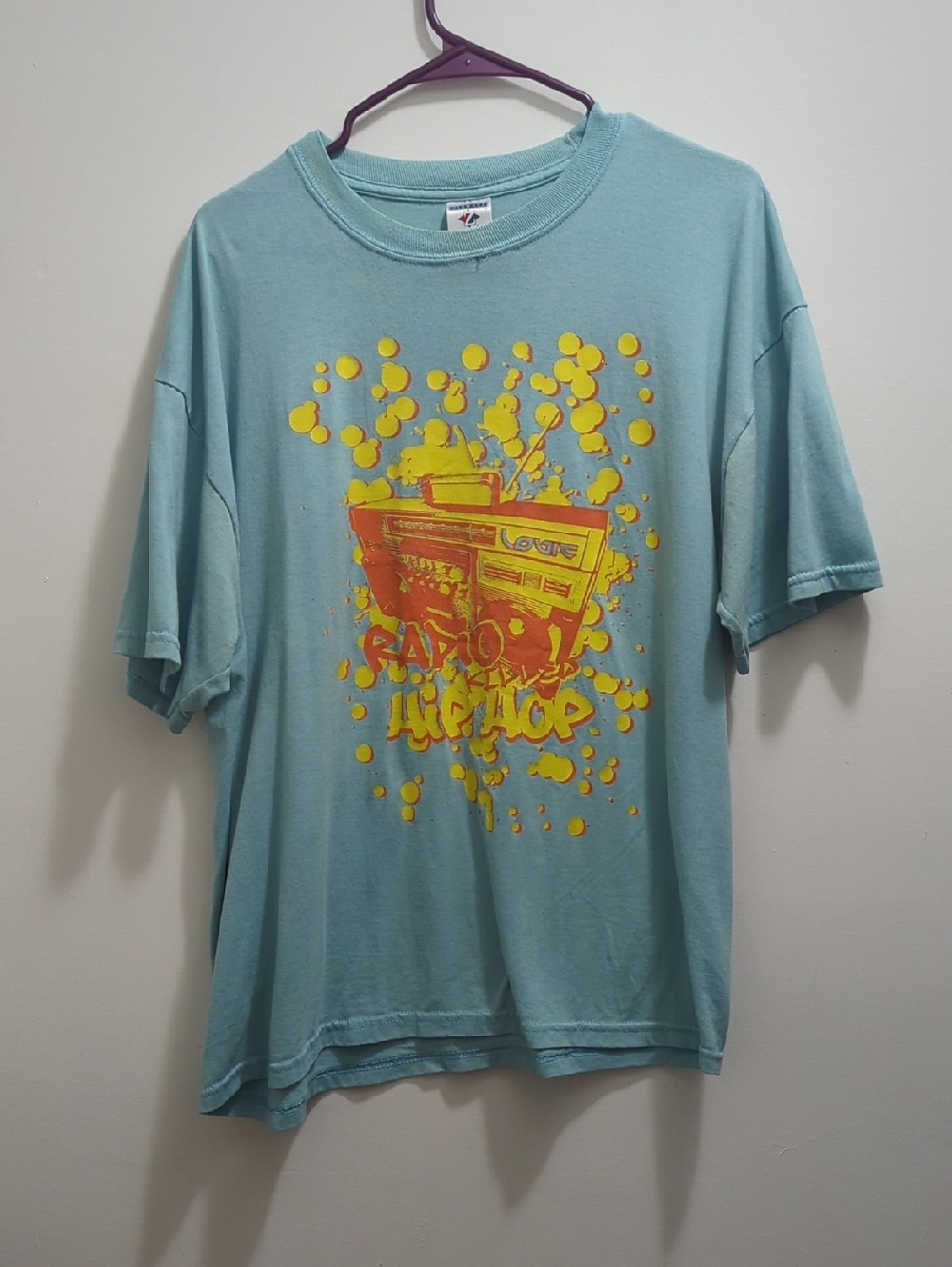 Hip Hop Jerzees Aqua Heavyweight Blend Tee
